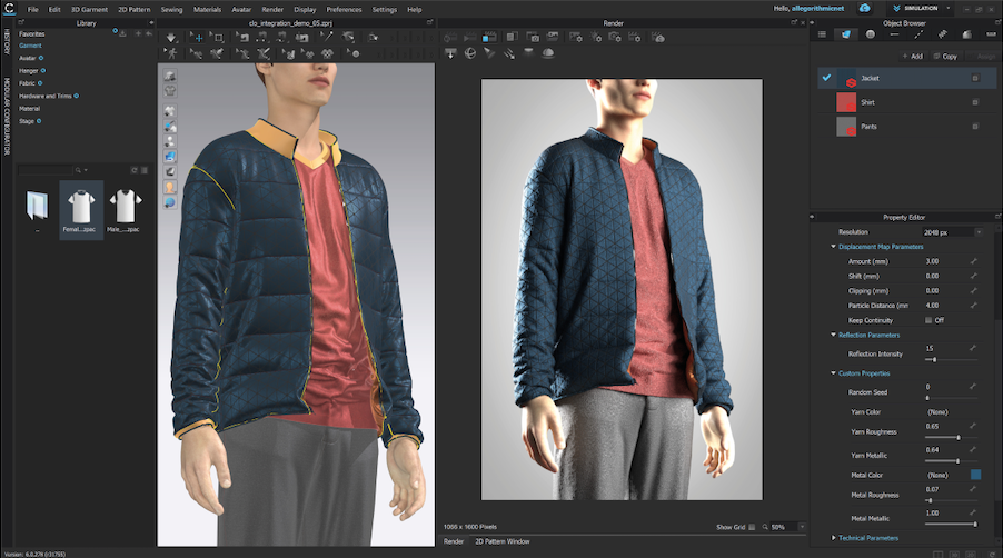3D Software Interface