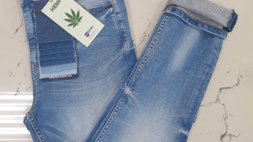 Hemp Denim Tag Detail